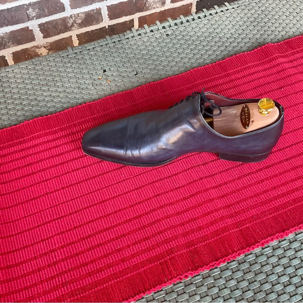 Magnanni Navy Blue Men’s Shoe - Picture 4 of 4